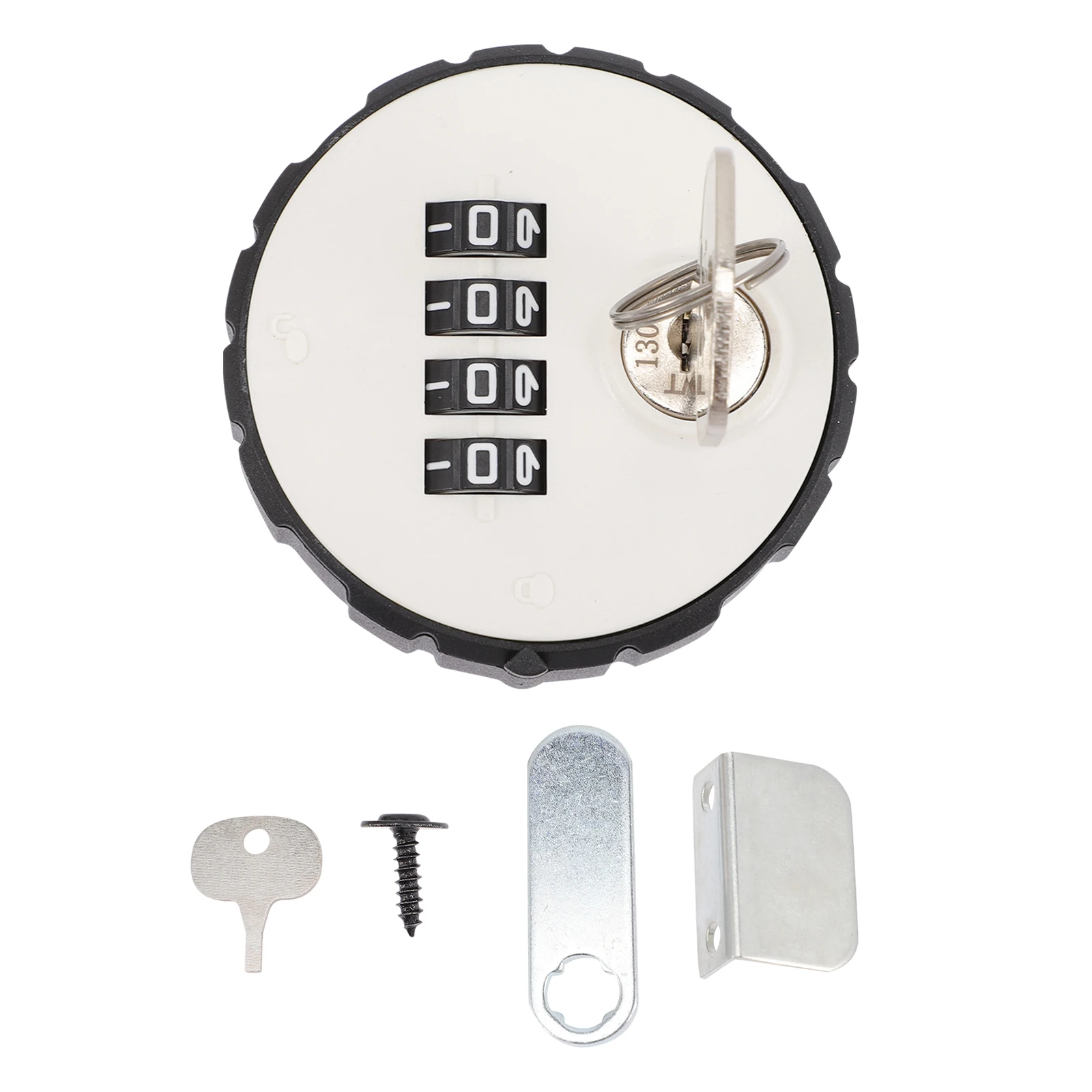 

Password Lock Zinc Alloy Anti-theft Cabinet Storage Drawer Combination Locker Locks Sturdy Safe 4- Code Changeable Door