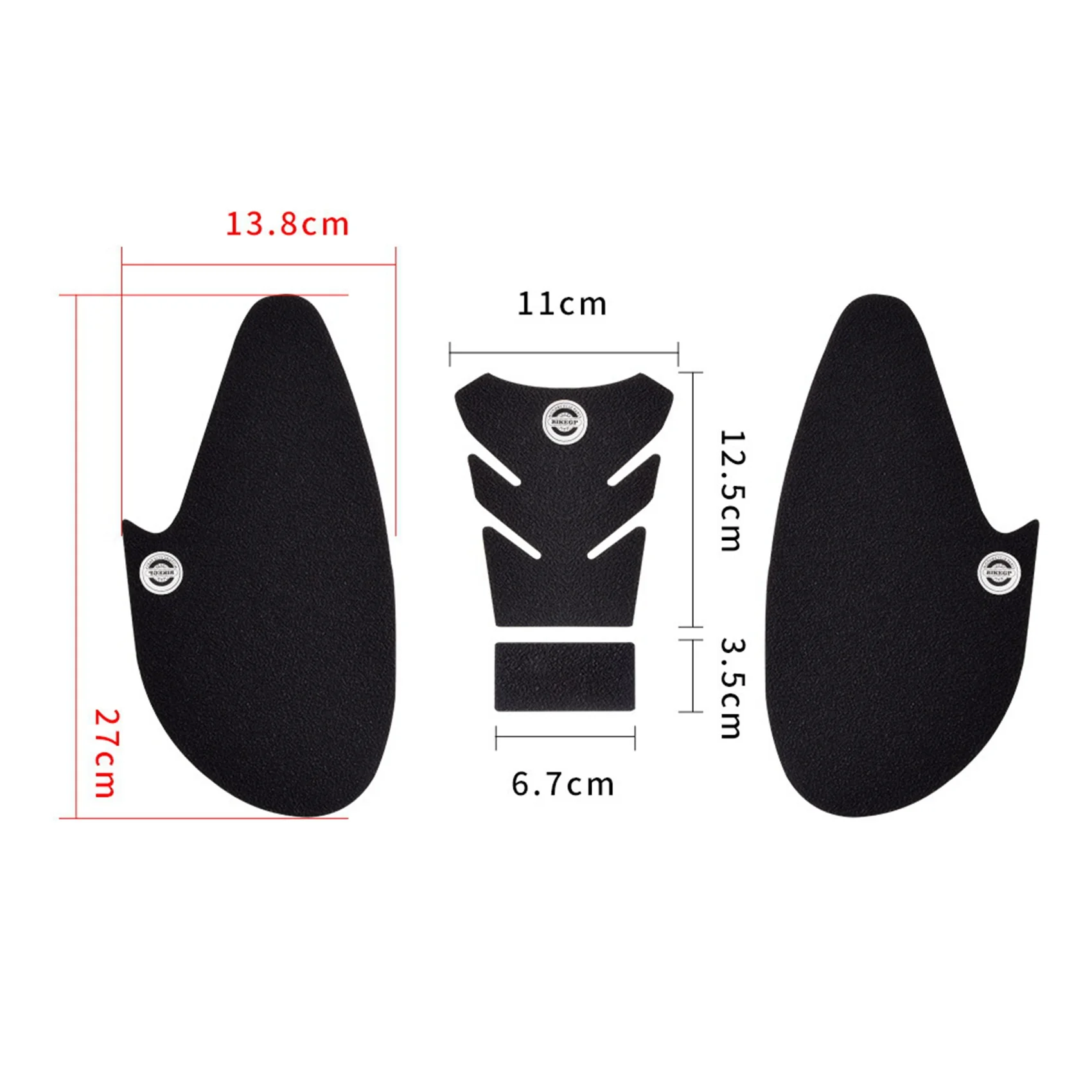 Almohadillas protectoras para tanque de motocicleta AEE5, pegatinas protectoras para rodilla, almohadilla de tracción lateral para YAMAHA YZF R3 2019-2022