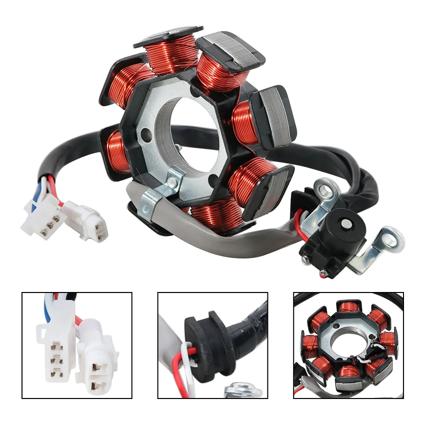 Motorcycle Stator Coil For Beta RR 125 Enduro 4T 4T EURO3 SM 4T RE 125 4T Urban 125 4T Alp 125 OEM:34.04132.100 34.04132.200