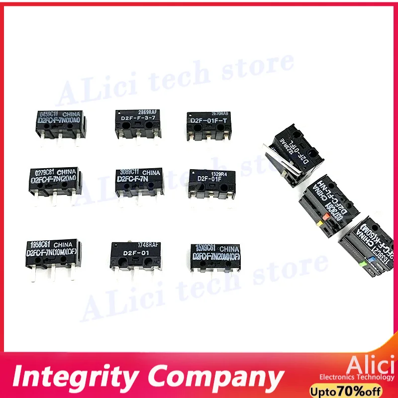1-10PCS D2F-L L2 L3 01L L-D3 01F-T FL 01FL L D2F-F-3-7 D2F-5 5L D2F-F D2F-01F-T Original stroke microswitch