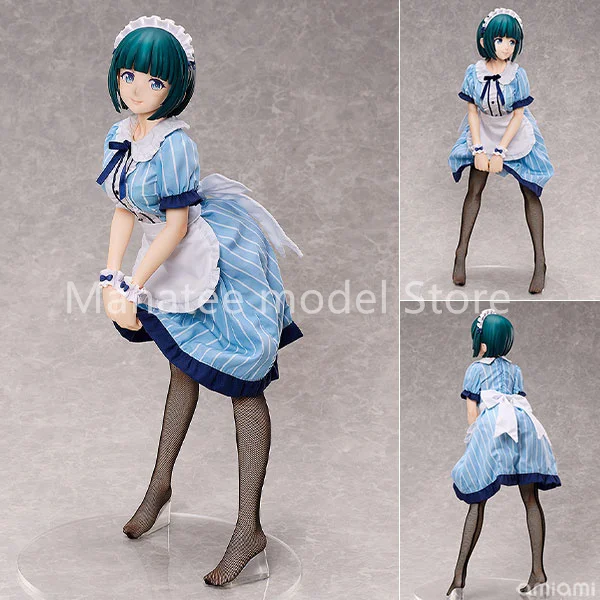 

БЕСПЛАТНЫЙ оригинальный Megami no Cafe Terrace Shiragiku Ono 1/4 ПВХ фигурка аниме модель игрушки коллекция кукла подарок