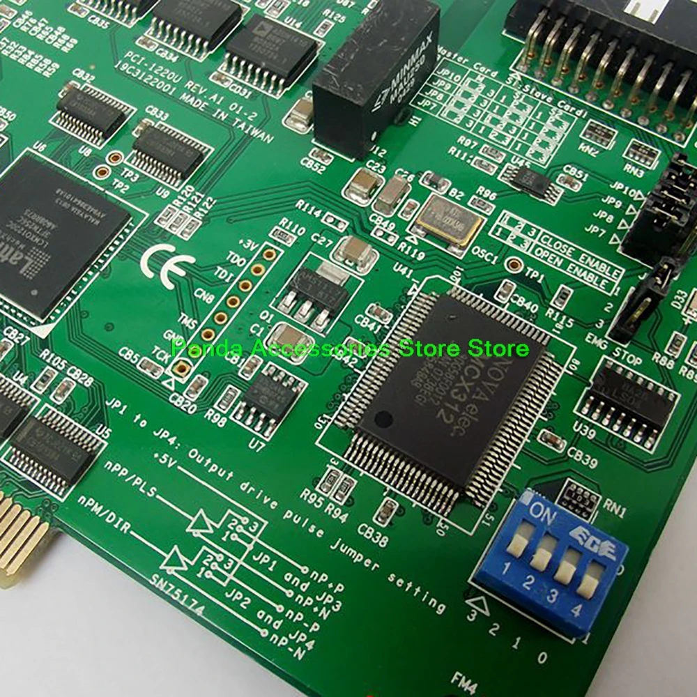 Tipo universal do pulso do PCI Stepping/servo motor, cartão de controle de movimento, PCI, PCI-1220U, Rev.A1, 2 eixos