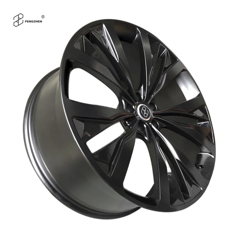 For  OEM Monoblock Black 5x108 5 Spoke 19 20 21 22 Inch Forged Car Alloy Wheels Rims for Jaguar F-Pace