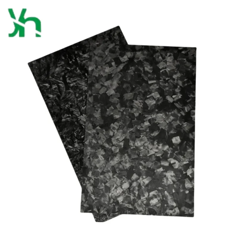 لوحة من ألياف الكربون بنمط مزورة 3K، ماكينة CNC متوفرة للاستخدام بنفسك والروبوتات والمعدات الطبية #1