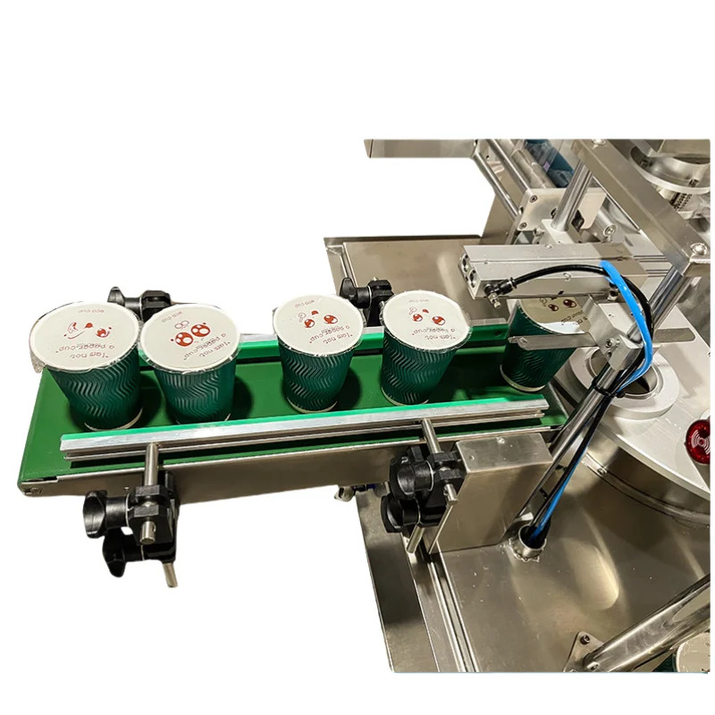 Автоматическая машина для наполнения и запечатывания стаканчиков для жидкого йогурта, меда и воды с крышкой из алюминиевой фольги Cnd