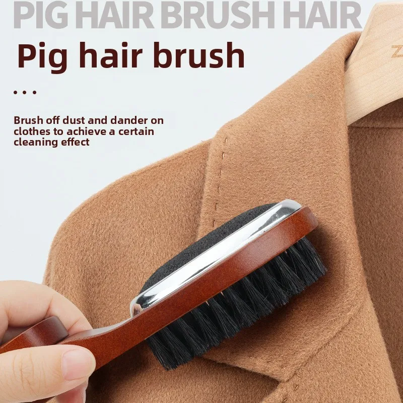 Multifunctional Lint Brush for Clothes Wool Coat Cashmere Sweater Pet Hair Remover and Shoe Horn Hotel Garment Care Tool