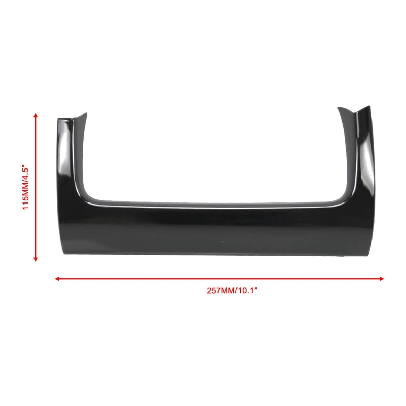 New Cross Parts Console Panel Console Garnish Vent Garnish For Yaris Cloth & Carbon Tone Yaris 10 Series