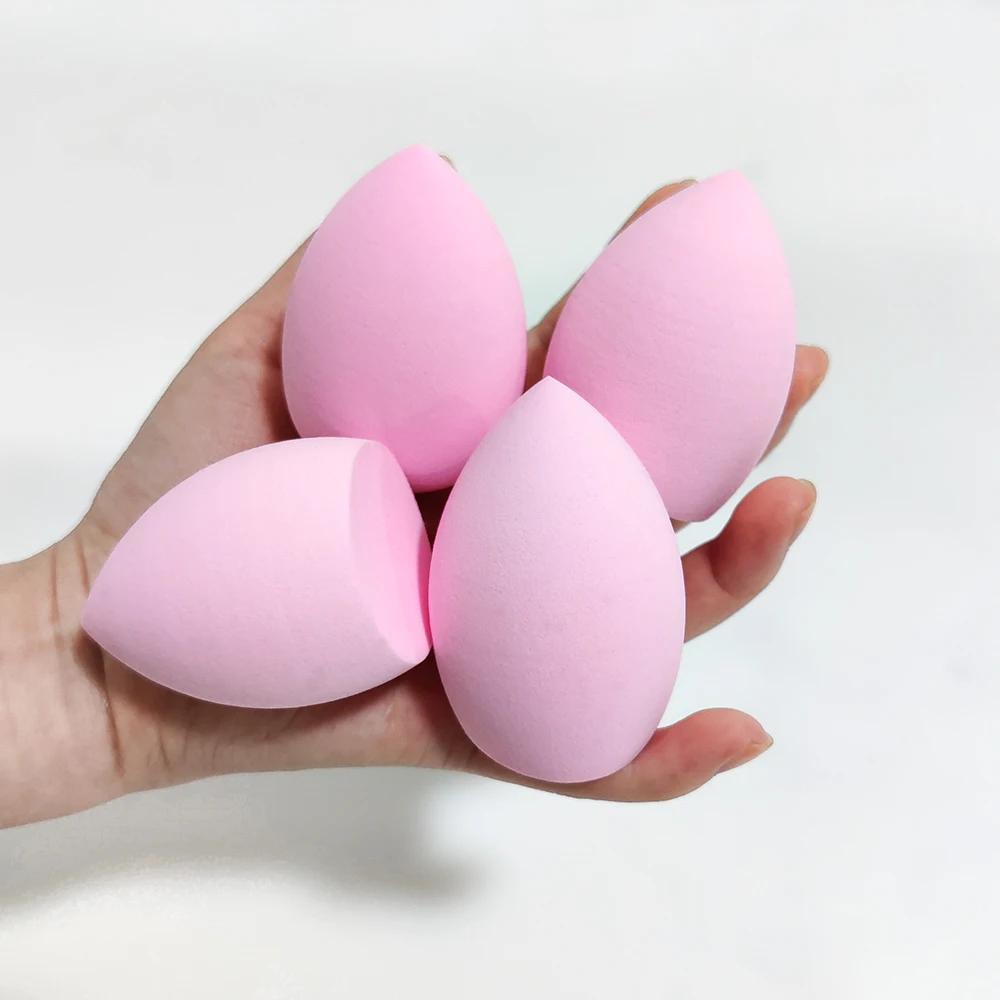 

12Colors 4pcs Makeup Sponge Powder Puffs Dry and Wet Beauty Cosmetic Eggs Foundation Powder Bevel Cut Make Up Sponge Tool