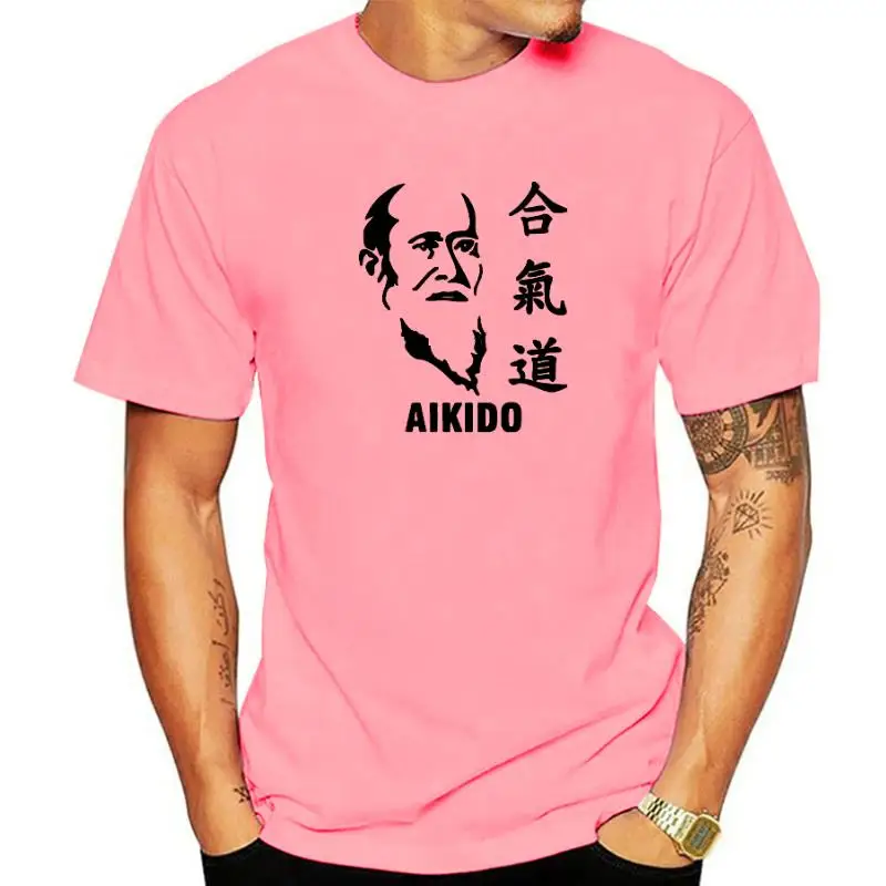 Summer New Aikido Martial Arts T-shirt Women Cotton Short Sleeve T Shirt Hip Hop Tees Tops Harajuku Streetwear Fitness