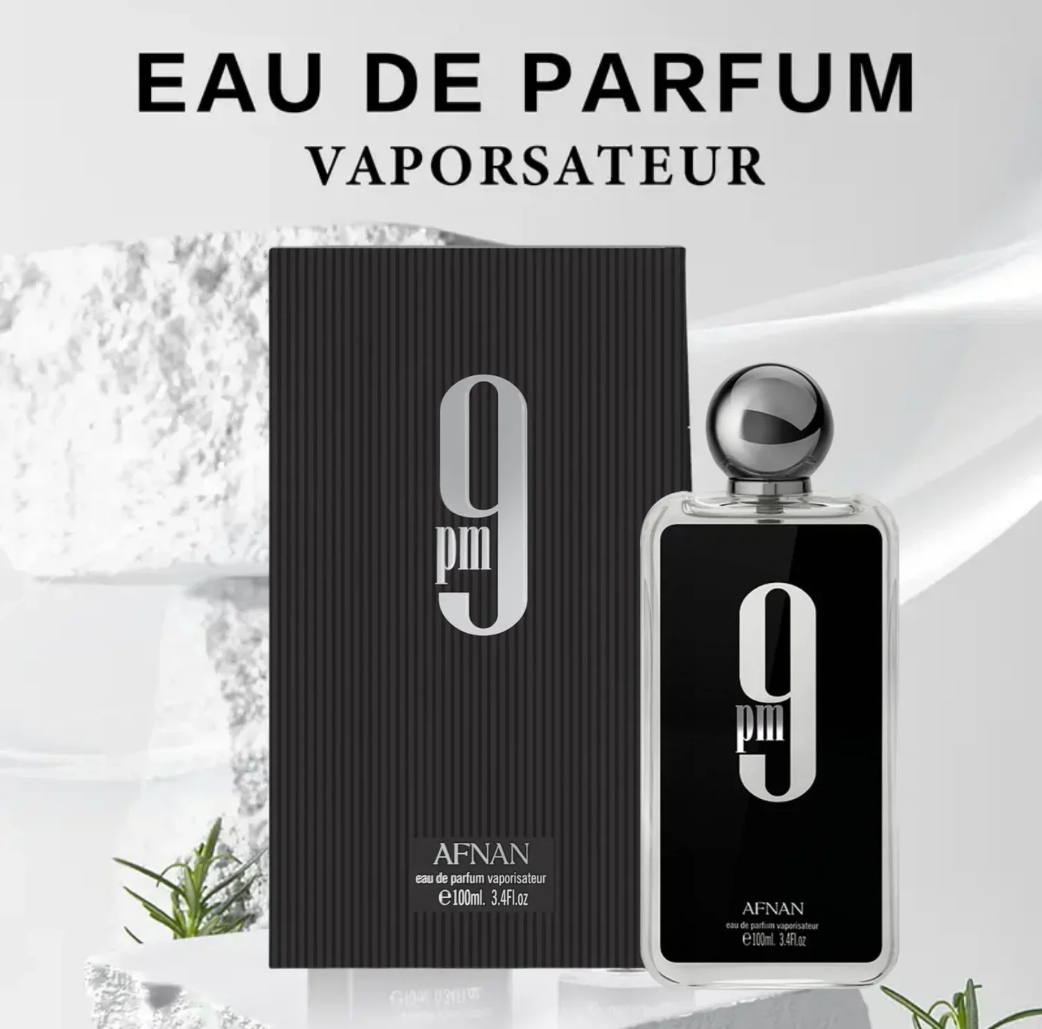 أفنان 9 بي إم للرجال أو دو برفوم، 3.4 فلوريدا. كولونيا أوز فيرومون للرجال، عطر طويل الأمد، هدية عيد الميلاد