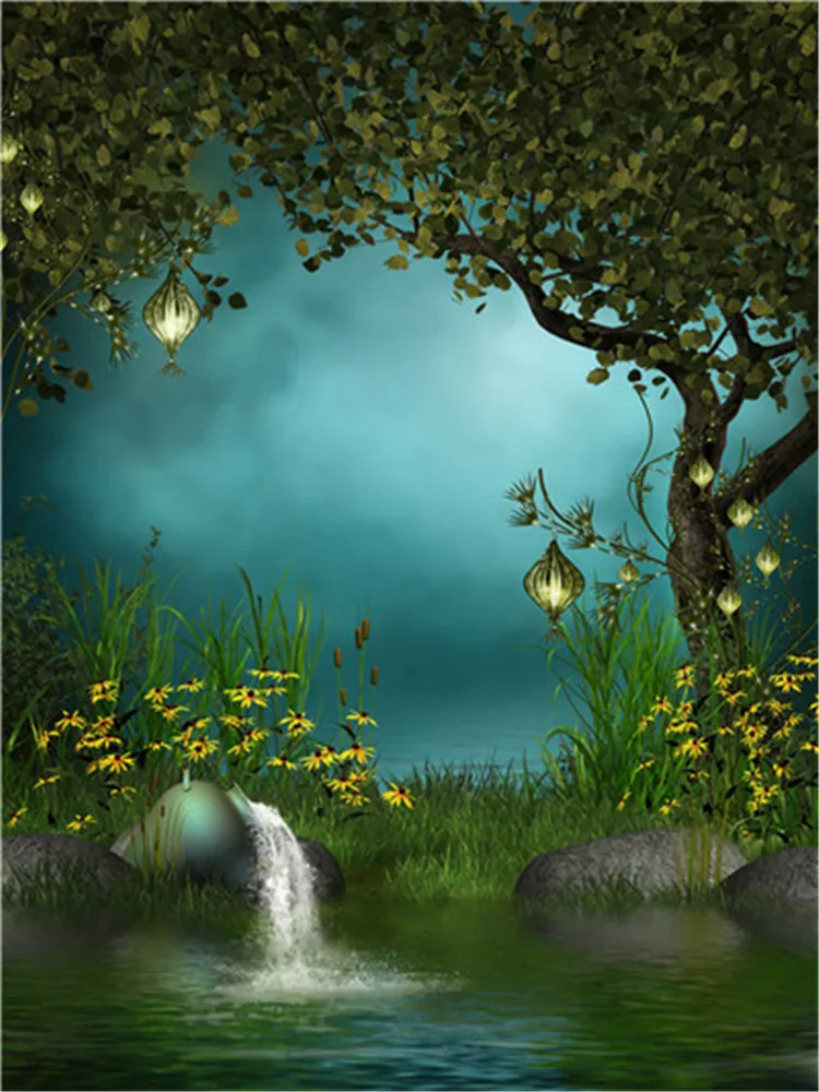 Vinile Personalizzato Fotografia Fondali Prop Fiaba Fotografia di Sfondo DF20702-03