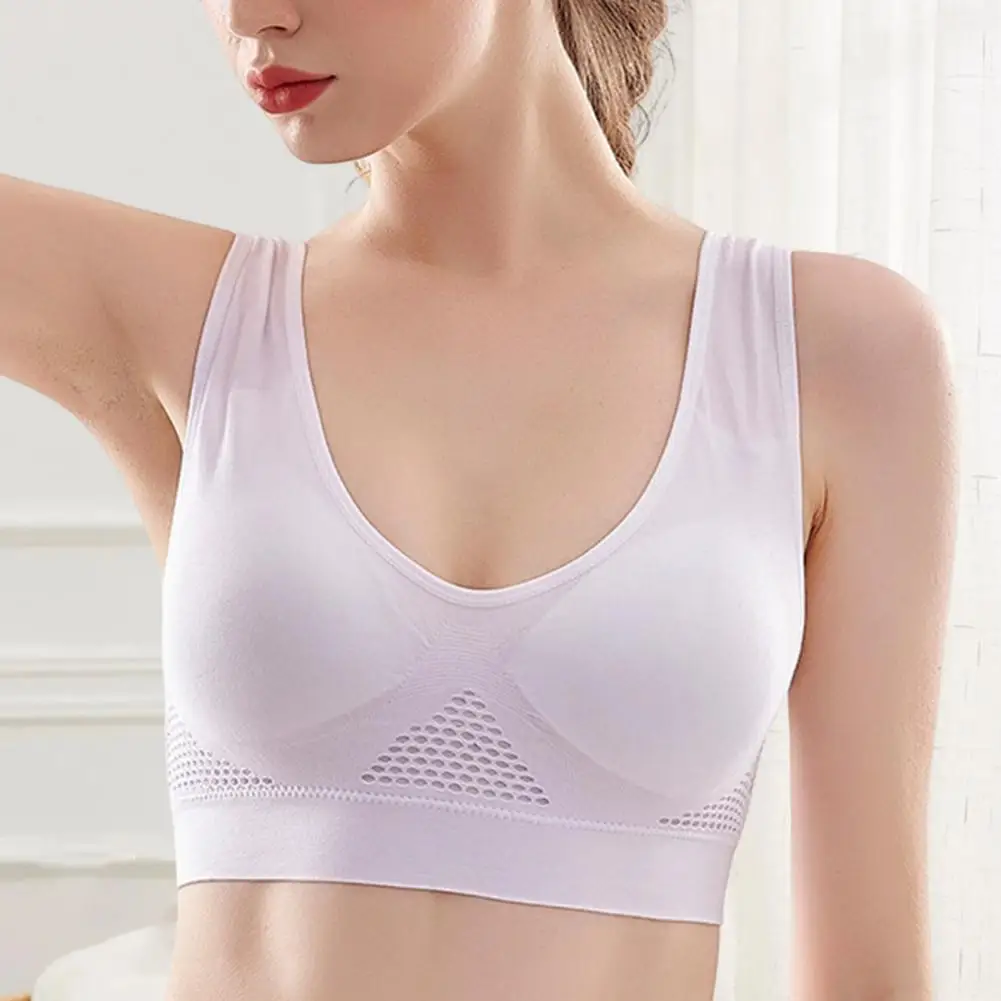 

Sports Bra Women Push Up Bra Invisible Bralette Breathable Bras Breathable Breast Support U-shaped Back Women Bras