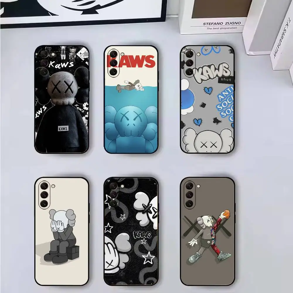 P-Pop Art Mixk K-KAWS Phone Case Silicone Soft For Samsung Galaxy A73,A72,A71,A70,A53,A52,A51