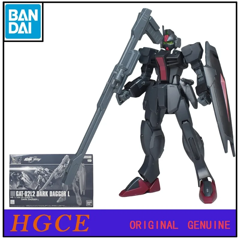 

Оригинальные фигурки Bandai Gundam HGCE, искусственный Темный кинжал, аниме, игрушки для мальчиков и девочек, подарок для детей, коллекционные модели, украшения