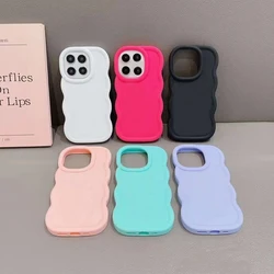 X8a X7a Macaron Dopamine Kleur Golvende Frame Zachte Tpu Case Cover Voor Honor X8 X 9a 5G Nova Y70 Y90 4G Slim Krullend Bumper Coque Capa