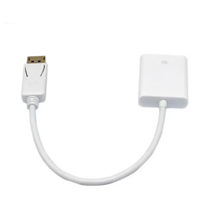 3PCS DTECH HD Mini Display Port To HDMI Cable 20cm 1080p DP To Hdmi Cable For Printer Scanner Laptop