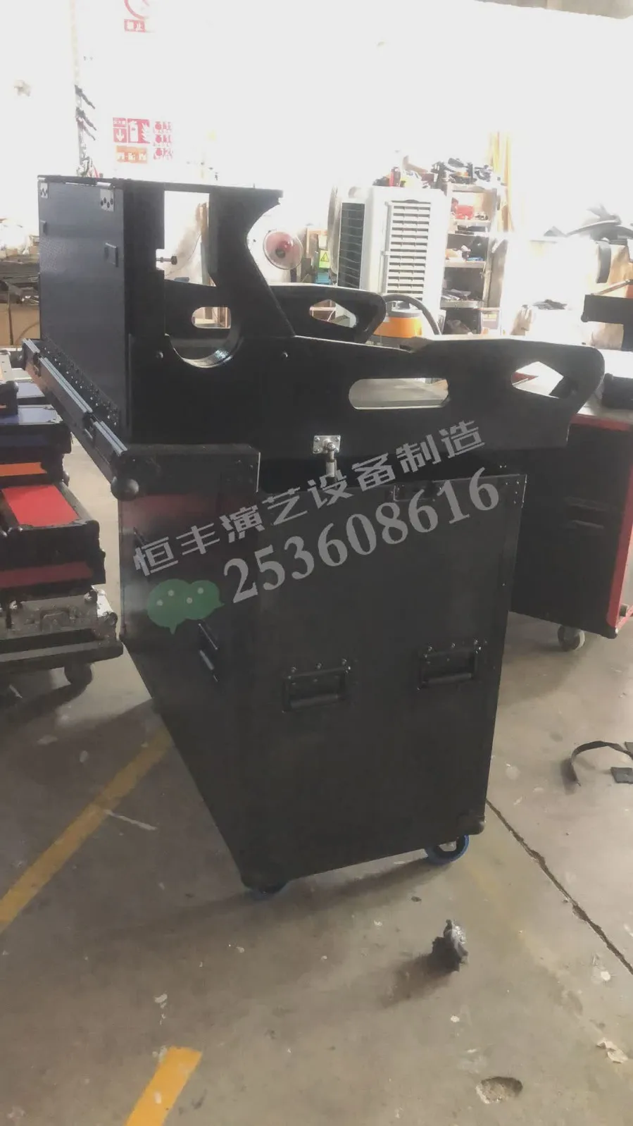 Allen Heath allen dlive c3500 mixing console aviation case hydraulic cabinet shockproof folding console