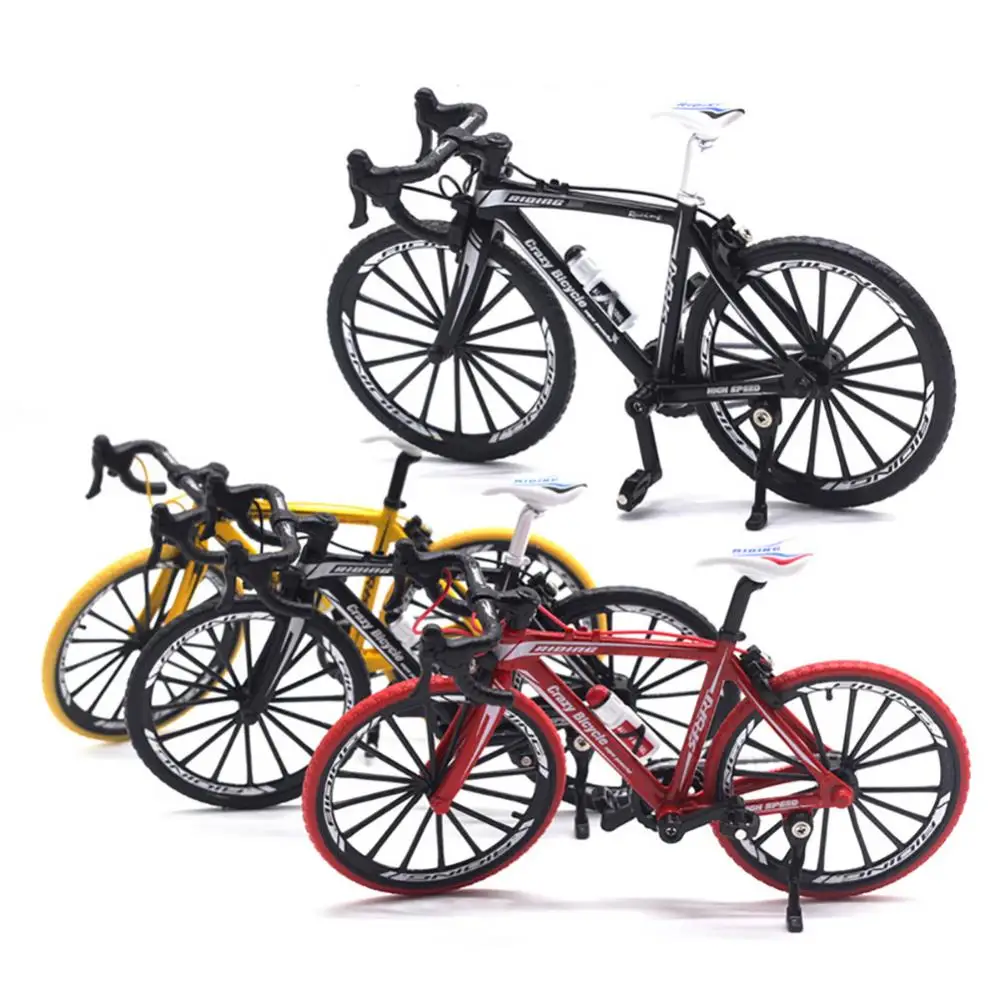 

Model Toy Simulation 1/10 Alloy Racing Bike Road Bicycle Gift Showcase Decor