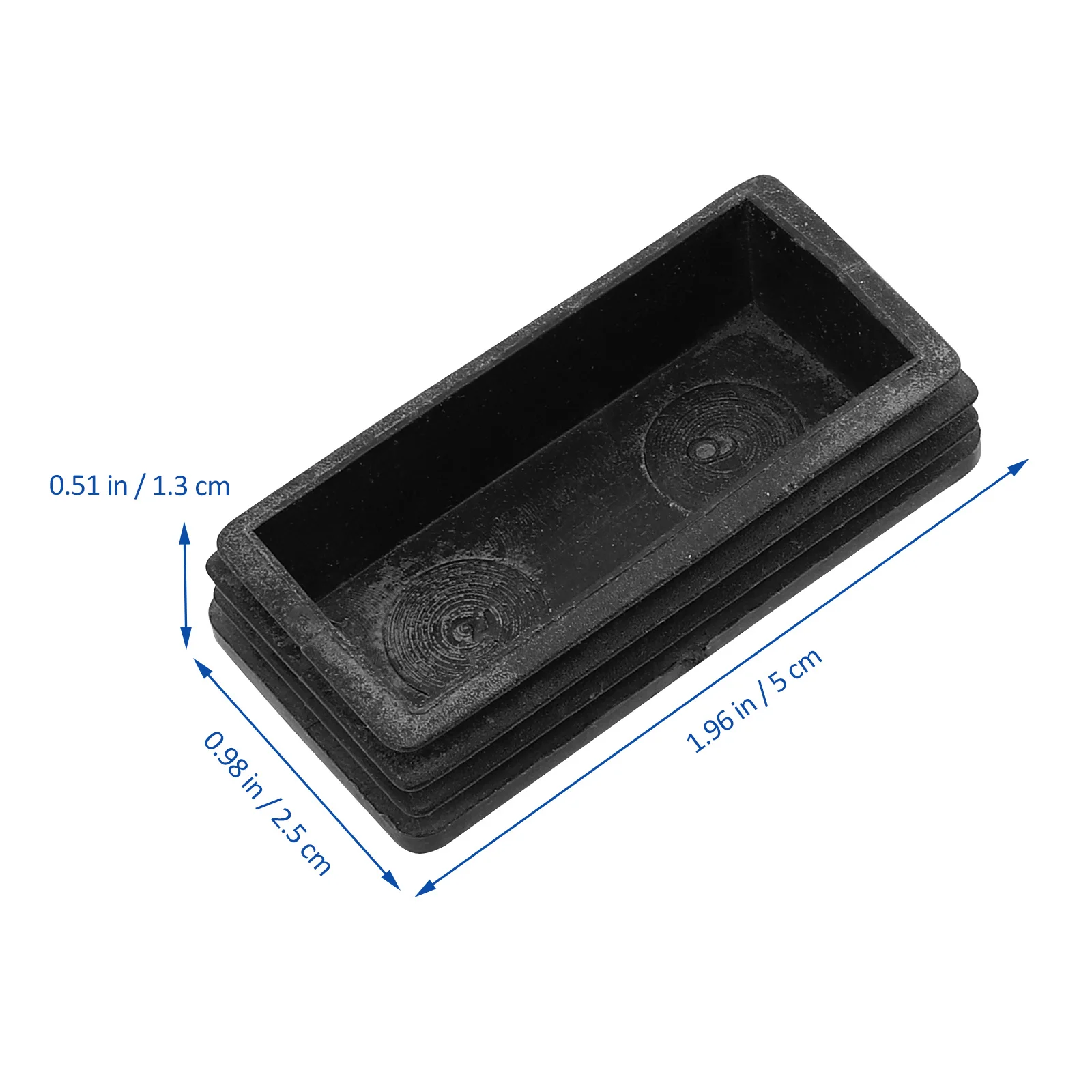 

4Pcs Ladder Legs Covers Plastic Non-Slip Durable Folding Ladder Feet Pads Protector Anti-Corrosion Floor Protection