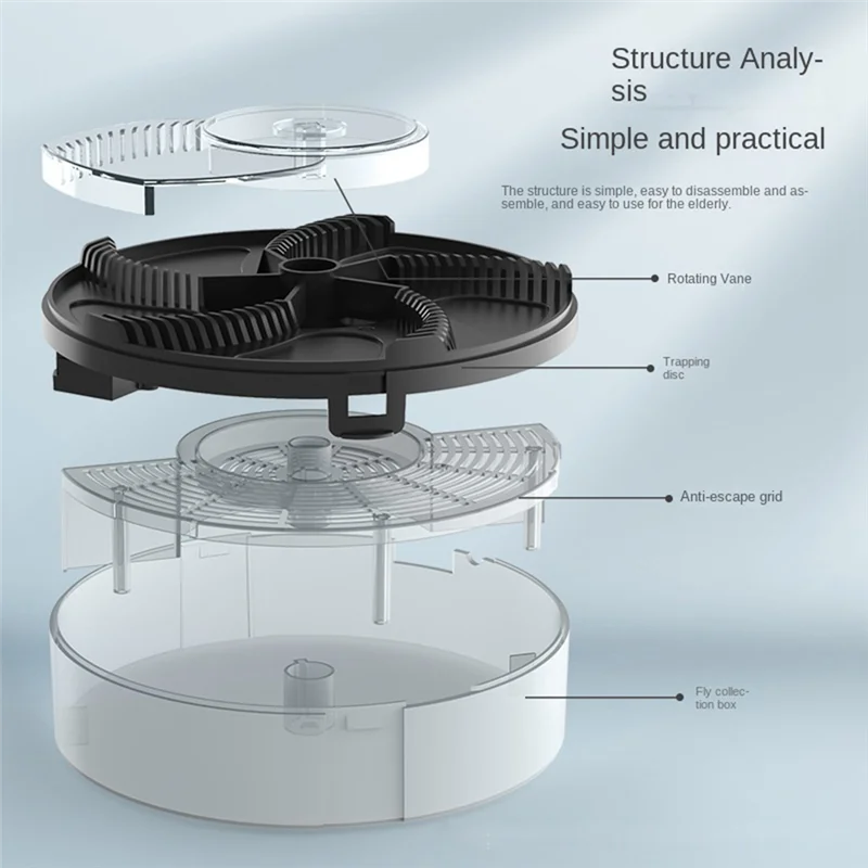 

Fly Trap, Fly Cage, Fully Automatic Household Fly Trap, Fly Trap-ABUA