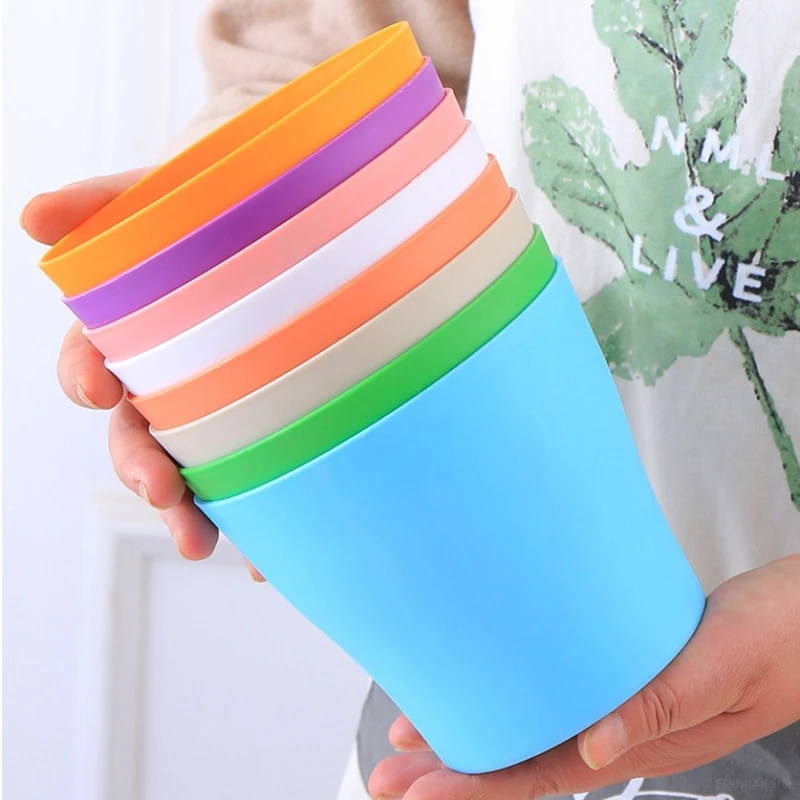 Macetas de plástico para vivero, macetas coloridas para plantas con agujeros de drenaje y platillos, maceta para plantas suculentas, decoración del jardín del hogar
