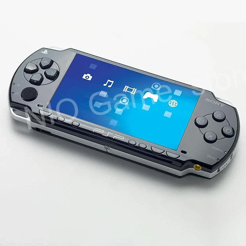 검은색 핸드헬드 게임 콘솔, 리퍼비시, 소니 PSP 1000, 16 GB, 32GB, 64GB, 128GB, 메모리 카드