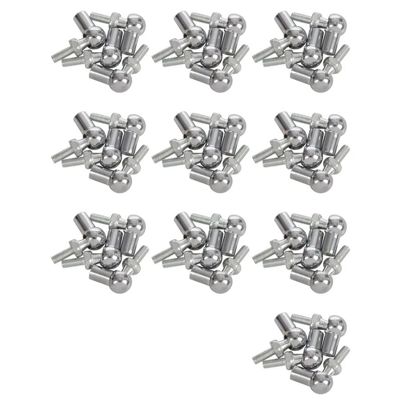 A25I-6Mm Male Female Thread L Shaped Ball Joint Rod End Bearings 40Pcs