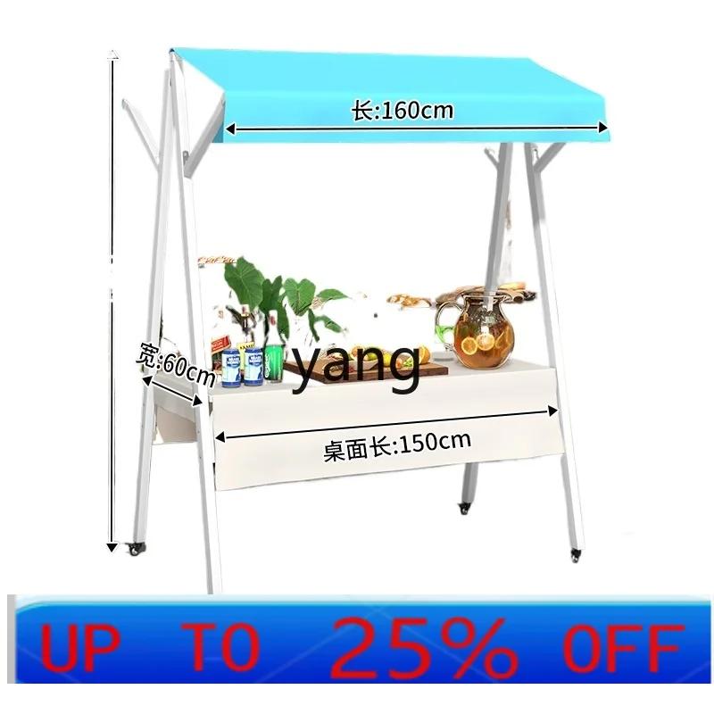 

LTT market stall trolley outdoor night market stall folding display stand