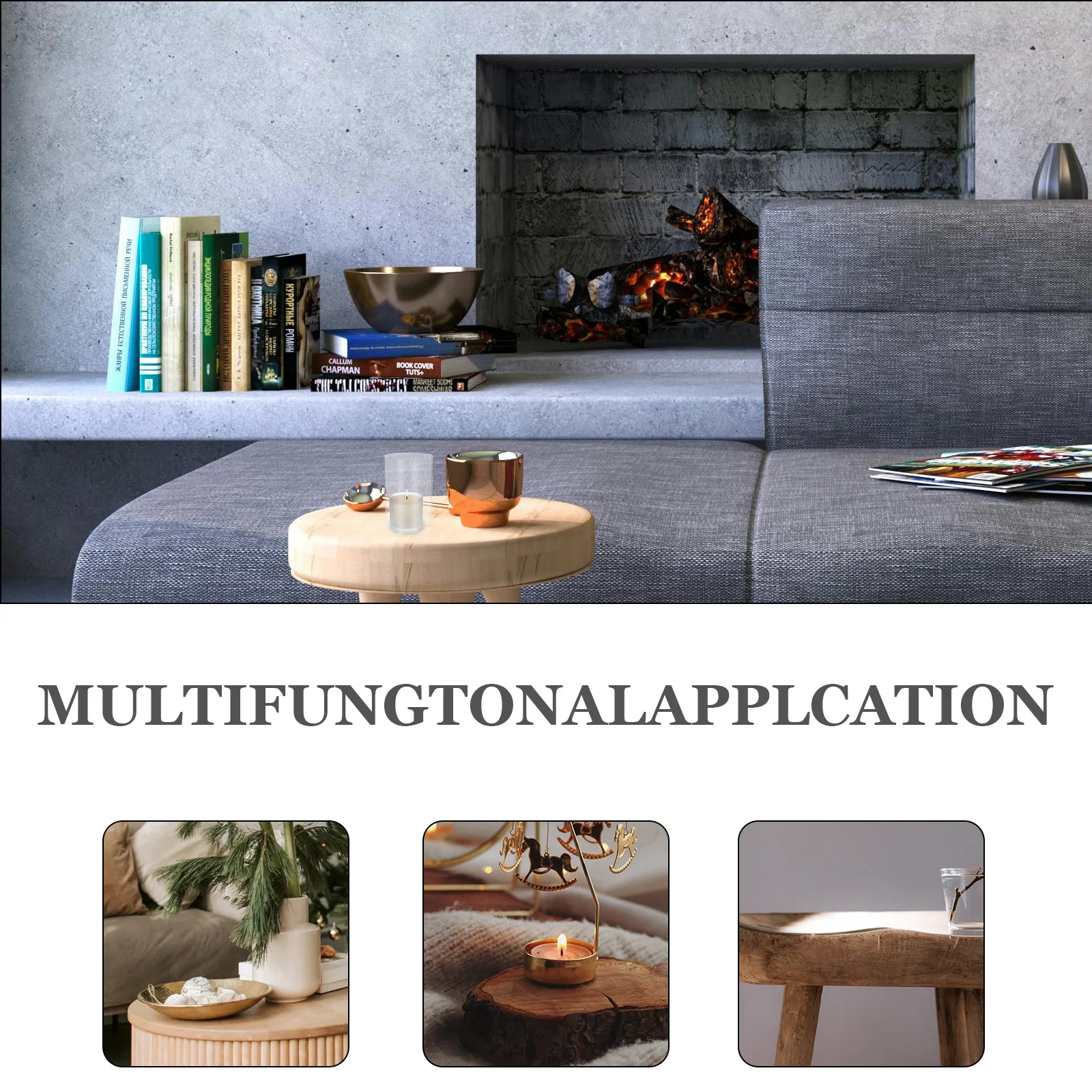 

2 Pcs Tea Light Holders Glass Tall Candles Cover Cylinders for Floating Lamp Shade