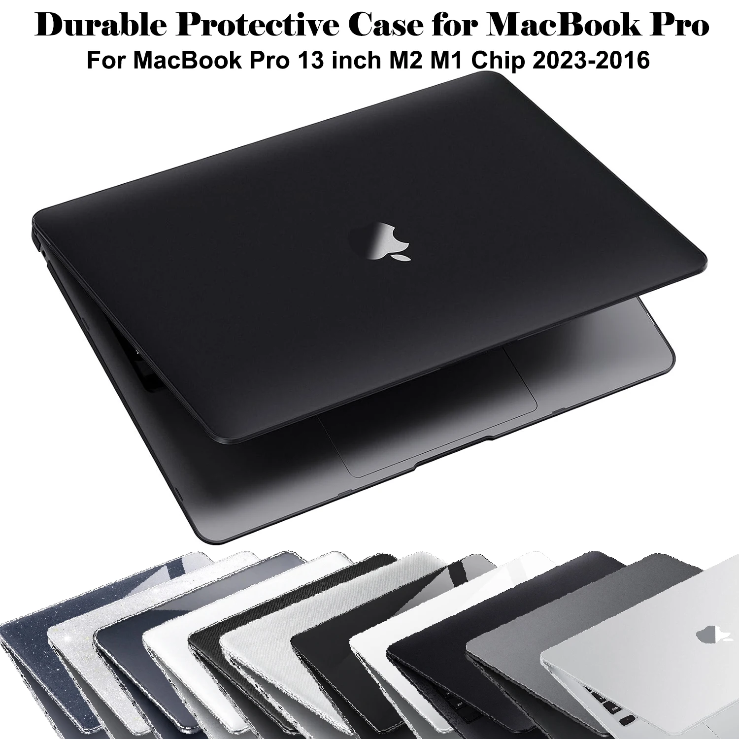 Compatible with MacBook Pro 13 inch Case M2 M1 2026 2025 2024-2016 A2338 A2251 A2289 A2159 A1989 A1708 A1706,  Durable Hard Case