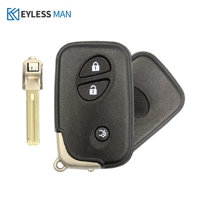 

Smart Remote Car Key For Lexus GS300, IS220, IS250, LS460 2006+ , 3Buttons, 14AAC 0140D, 433MHz 89904-30311