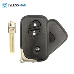 Smart Remote Car Key For Lexus GS300, IS220, IS250, LS460 2006+ , 3Buttons, 14AAC 0140D, 433MHz 89904-30311