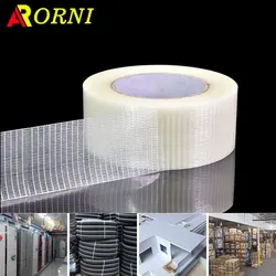 Reticular fiber with toy aircraft model Super mesh single-sided with wear-resistant glass fiber reinforced tape 25m