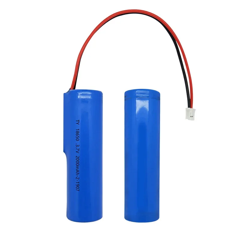 3.7V 18650 Rechargeable Battery 1200/2200mAh for Bluetooth Speaker, Flashlight, Disinfection Gun, Hair Clipper, Microphone