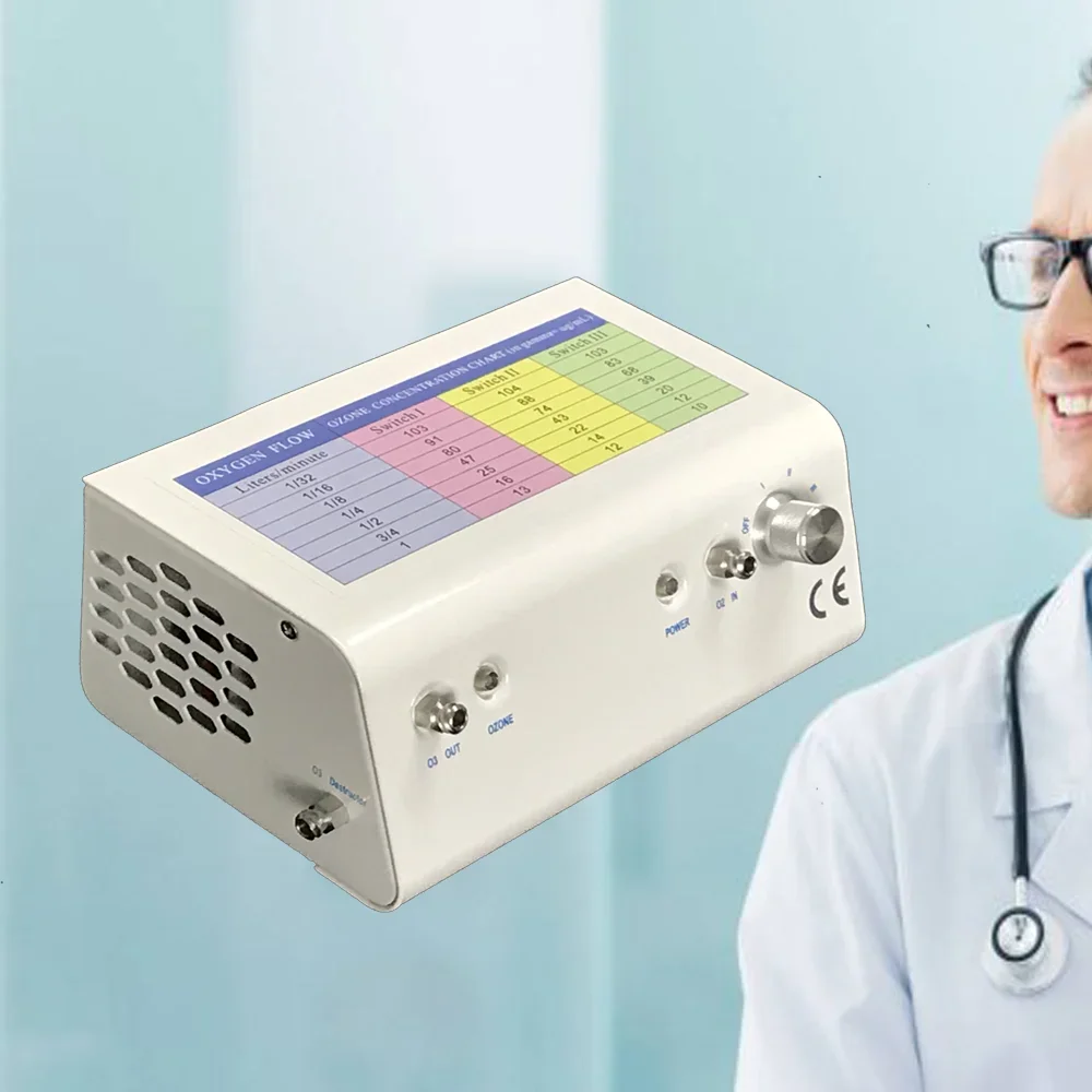 Machine de Thérapie O3 Allemande, Générateur d'Ozone Professionnel Intégré de Qualité Médicale, Prix d'Usine, Nouveau