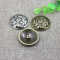 5 Set 28*28Mm Concho 'S Knop Zon Totem Bloem Lederkunst Decoratie Accessoires Paard Zadels Studs Ornament Schroefdraad