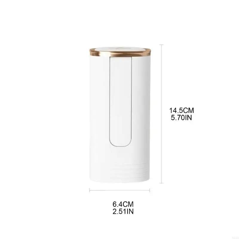 ปั๊มน้ำถังเก็บน้ำขวดพกพาที่สามารถพับเก็บได้วัสดุ ABS สำหรับบ้าน N58D