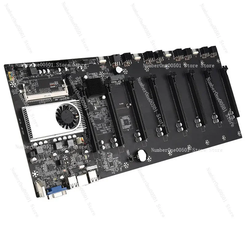 BTC-T37 Multi-card Slot Main Board Chassis, 8 Graphics Card Slots