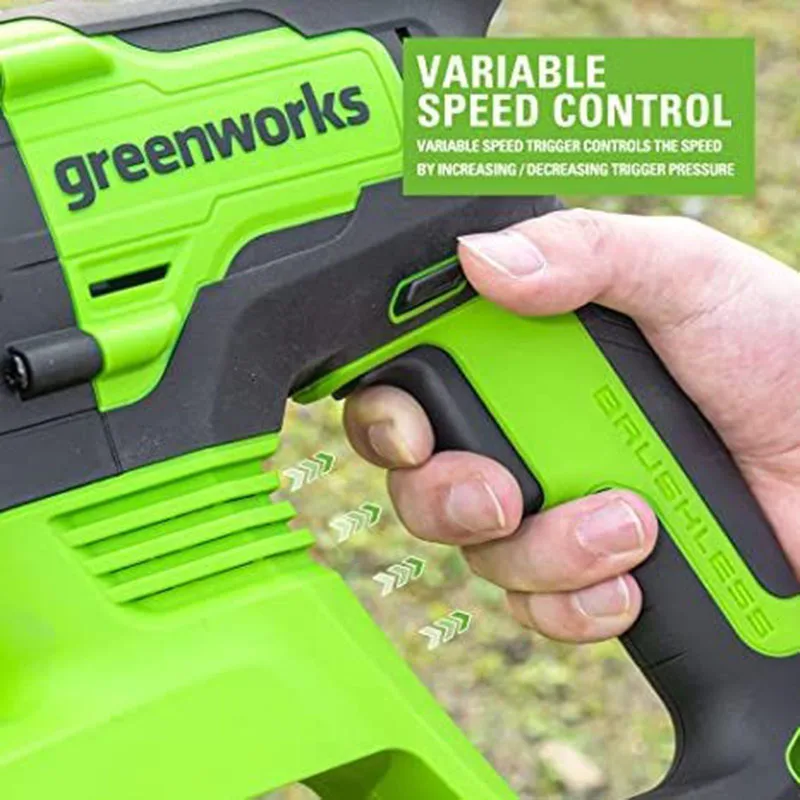 Greenworks G24HD Brushless มอเตอร์โรตารี่24V SDS-PLUS 4โหมด R สำหรับเจาะค้อน,เจาะค้อน,Chisel