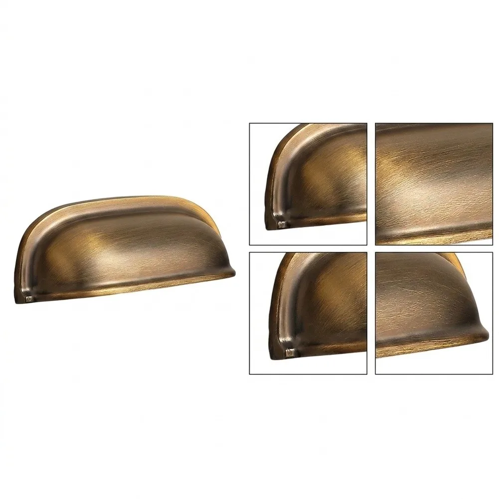 4pcs Antique Brass Cabinet Handles Wardrobe Pull Cupboard Drawer Door Knob Kitchen Cabinet Handles Furniture Hardware