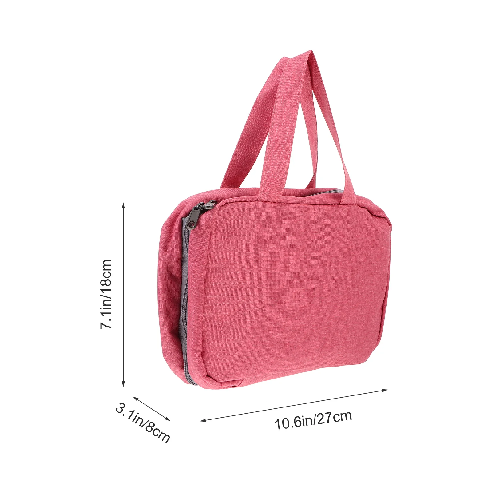 1Pcs Waterproof Travel Toiletry Bag Large Capacity Makeup Storage Holder Hanging Zipper Dry Wet Separation Pouch