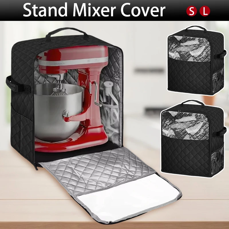 

Stand Mixer Protective Cover Aid Mixer Storage Bag With Pockets Dust Cover Bakeware Protector Portable Travel Storage Case