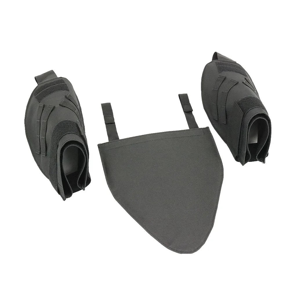 3 шт./компл., универсальная тактическая защитная накладка, наплечная накладка, защита промежности, защитная накладка Deltoid для страйкбола, пейнтбола, аксессуары CS