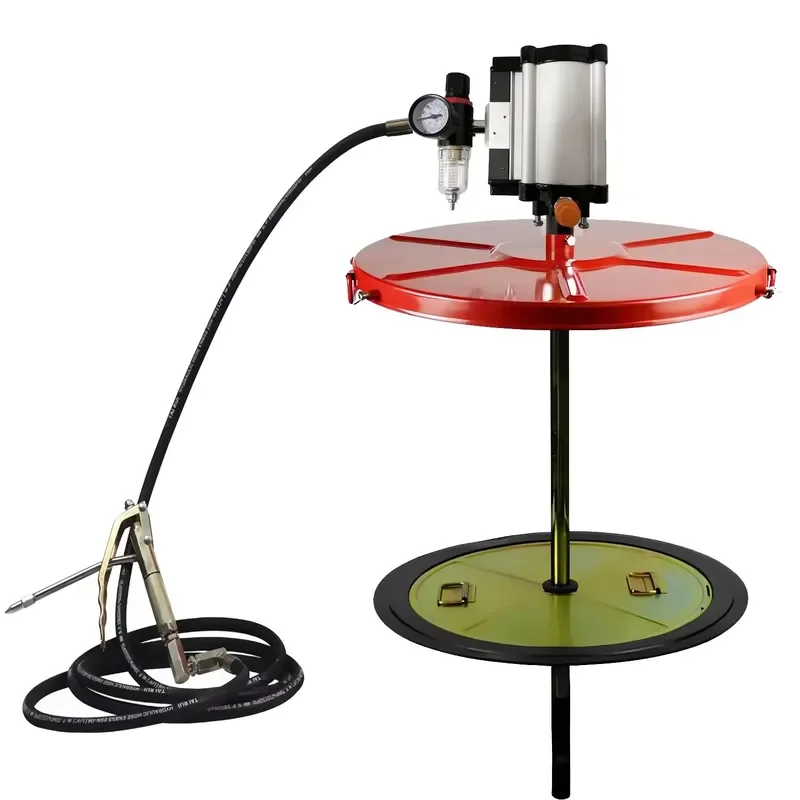 Pneumatic high pressure oil dispenser, high viscosity pneumatic butter pump, automatic butter pump, pneumatic barrel pump