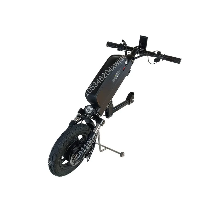 Ultra-Light Portable Electric Wheelchair Drive Head, Traction Attachment for Manual Wheelchair Conversion to Electric Mobility