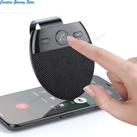 Fine Wireless Vehicle Car Bluetooth 5.0 Speakers Handsfree Hands-free Bluetooth Speakerphone Sun Visor Music Player Car Kit with