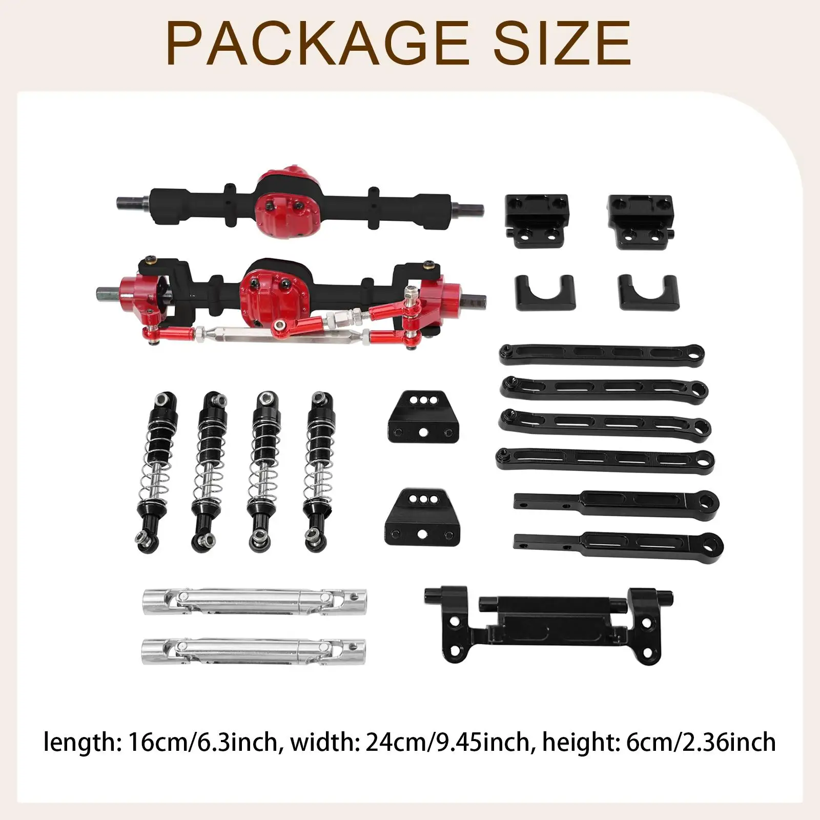 RC Car Accessory Metal Replaces Modified Spare Parts Tie Rod Mount Shock Mounts Tie Rod for 1:12 LC79 MN82S MN82Pro DIY Modified