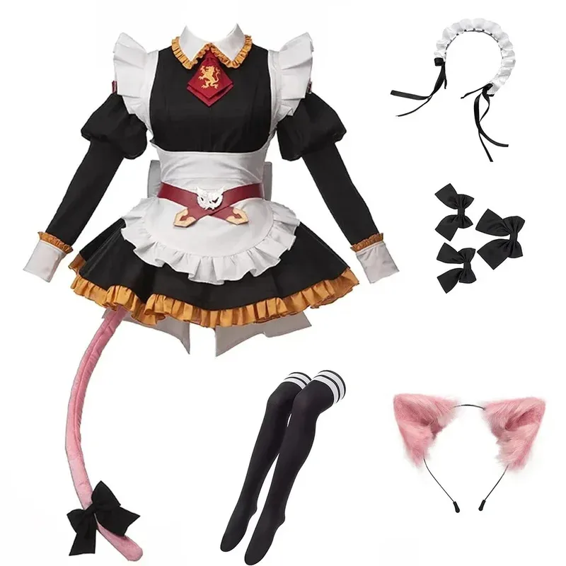SingXeng Anime Fate/Grand Order Fate Apocrypha Rider Astolfo Cosplay JK School Uniform Maid Dress Suit Fancy Outfit Customize
