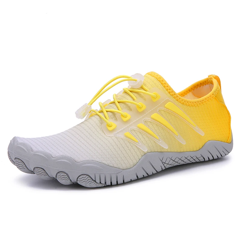 Beach Shoes Men Women Aqua Water Shoes Swimming Barefoot Fitness and Cross-train Shoes Quick-Drying Anti-Skid No Drain Holes