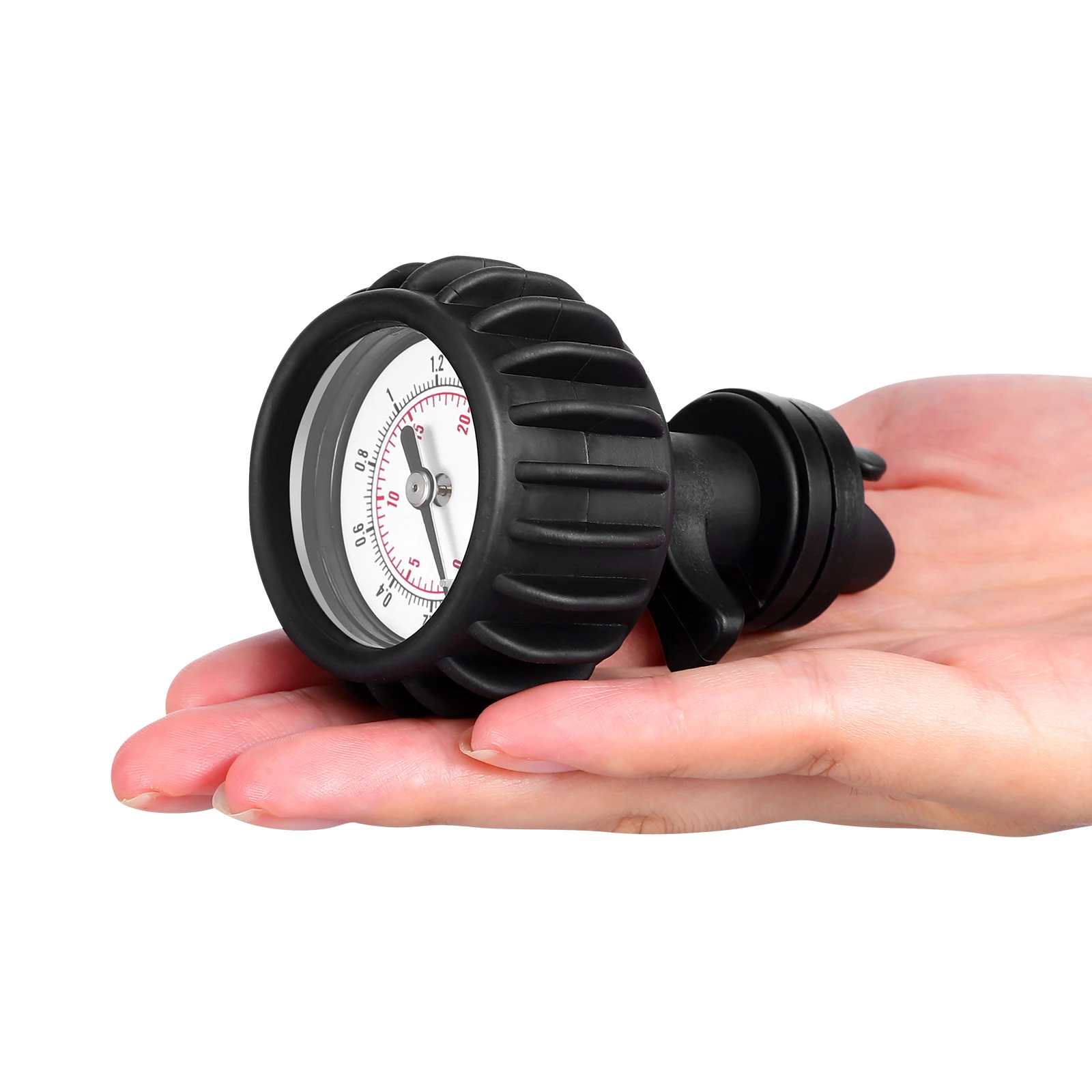 

Premium PVC Pressure Gauge for Inflatable Boats Kayaks Surfboards PSI BAR Measurement Air Pump Compatible Outdoor Tool